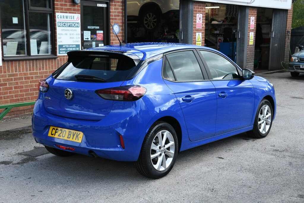 Vauxhall Corsa 1.2 Turbo Se Nav Premium CP20BYK Blue #6