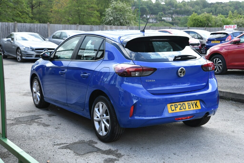 Vauxhall Corsa 1.2 Turbo Se Nav Premium CP20BYK Blue #4