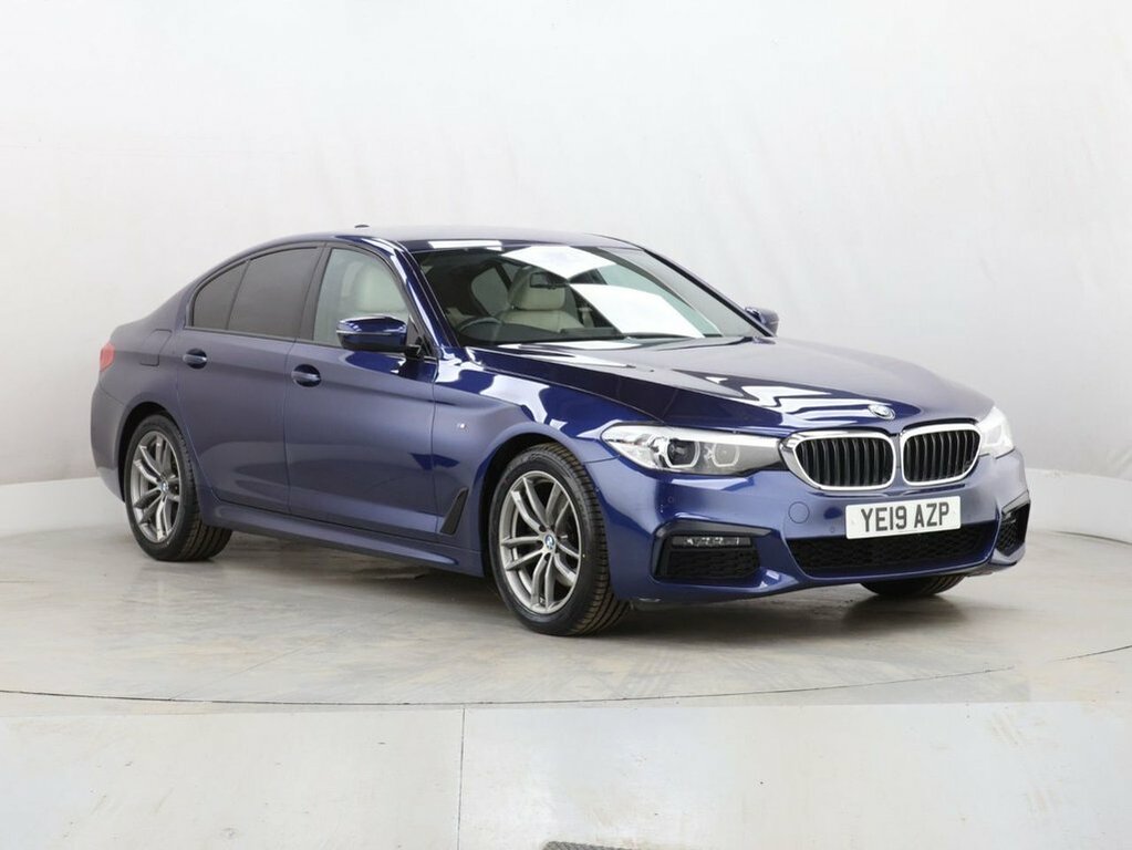 BMW 5 Series 2L M Sport YE19AZP Blue