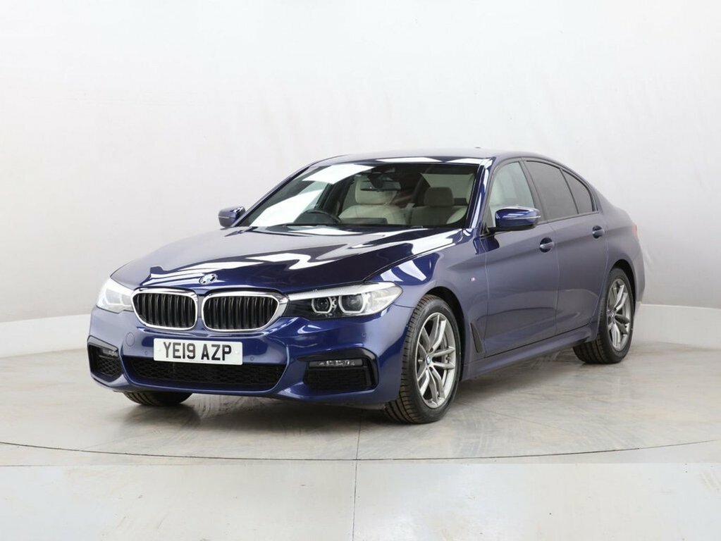 BMW 5 Series 2L M Sport YE19AZP Blue #3
