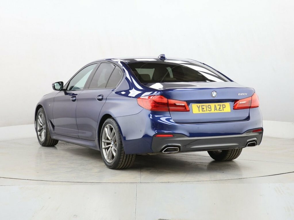 BMW 5 Series 2L M Sport YE19AZP Blue #5