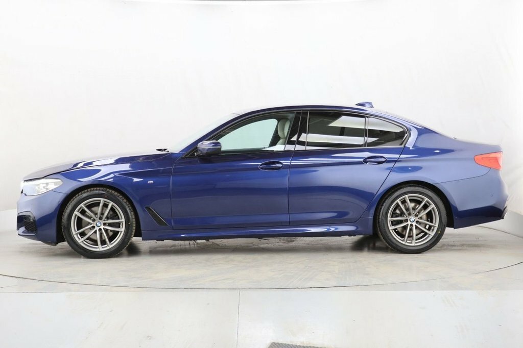 BMW 5 Series 2L M Sport YE19AZP Blue #4
