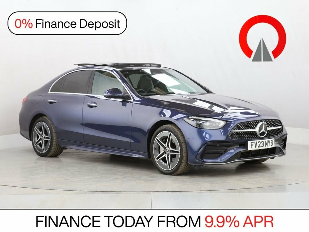 Mercedes-Benz C Class 2L Amg Line Blue