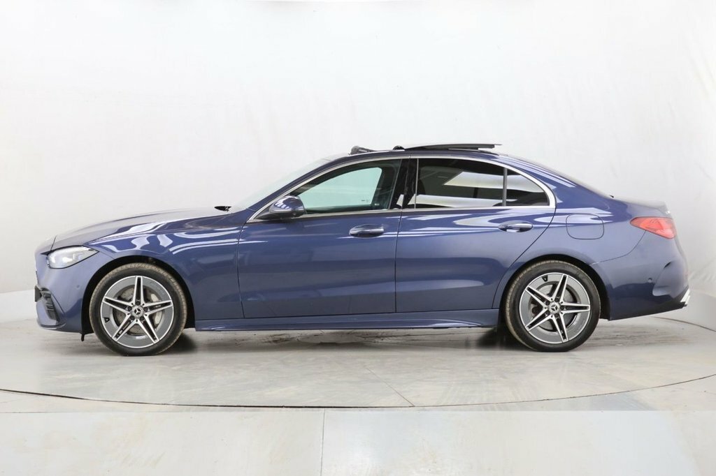 Mercedes-Benz C Class 2L Amg Line FV23MYB Blue #6