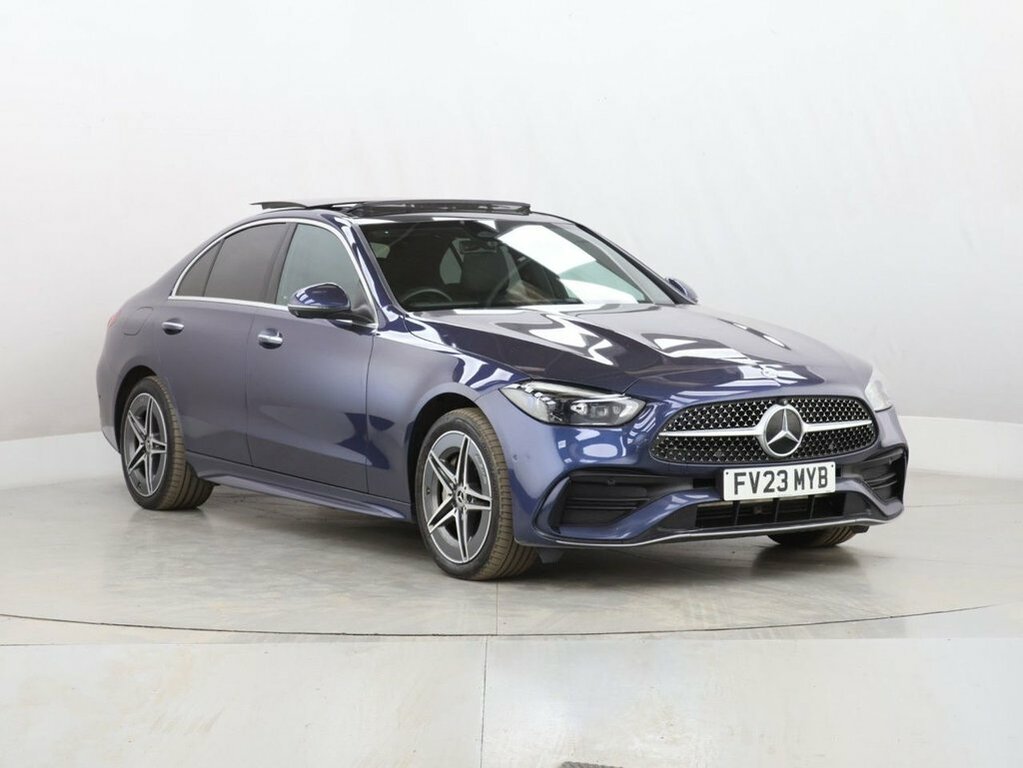 Mercedes-Benz C Class 2L Amg Line FV23MYB Blue #3
