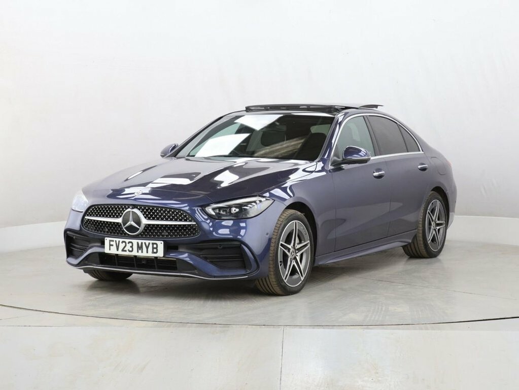 Mercedes-Benz C Class 2L Amg Line FV23MYB Blue #5