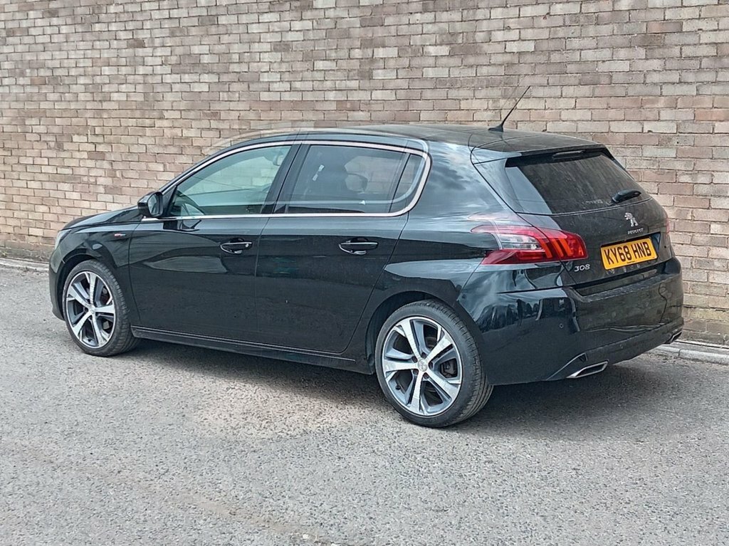 Peugeot 308 1.5L Gt Line KY68HNB Black #5