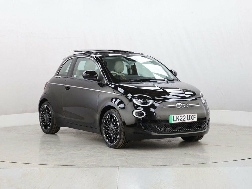 Fiat 500E Hatchback LK22UXF Black #2