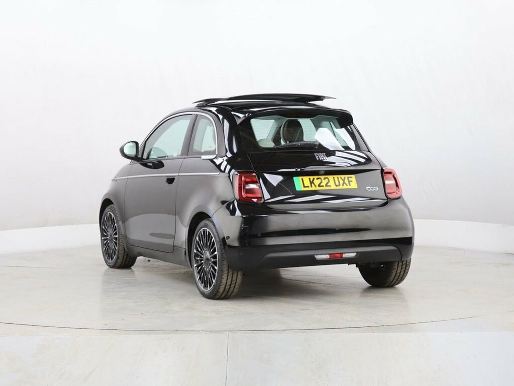 Fiat 500E Hatchback LK22UXF Black #6