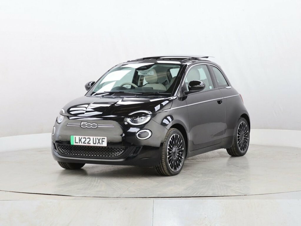 Fiat 500E Hatchback LK22UXF Black #4
