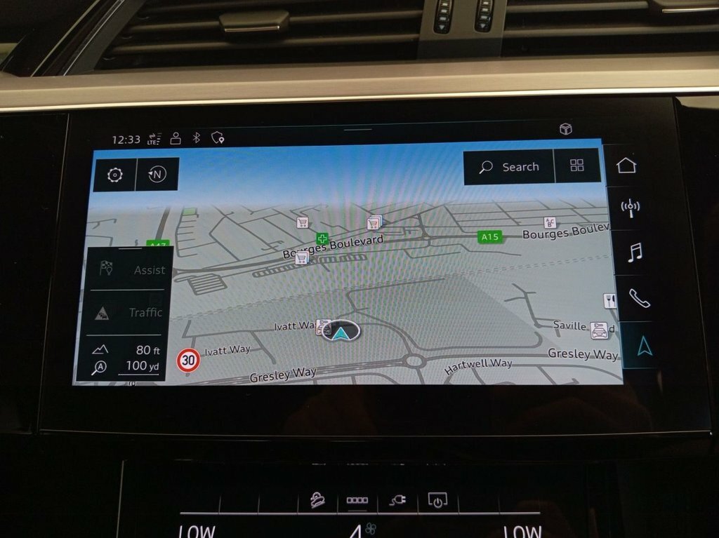 Audi E-tron Suv AU71TOV White #6