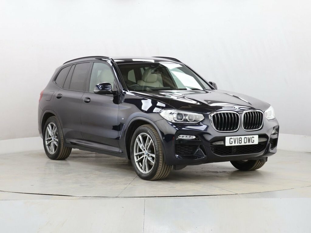 BMW X3 2L M Sport GV18OWG Black #3