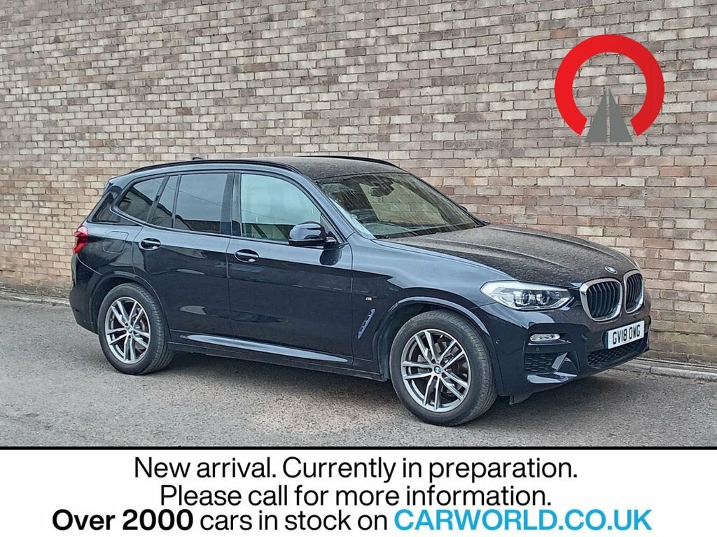 BMW X3 2L M Sport Black