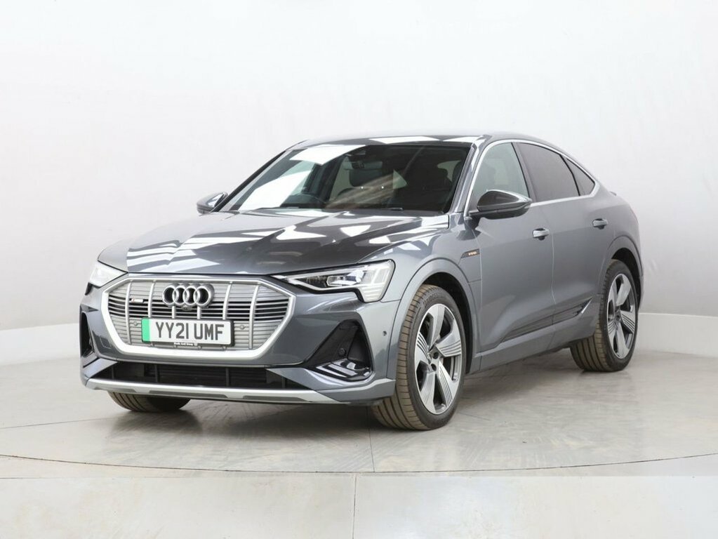 Audi E-tron Sportback Quattro S Line YY21UMF Grey #4