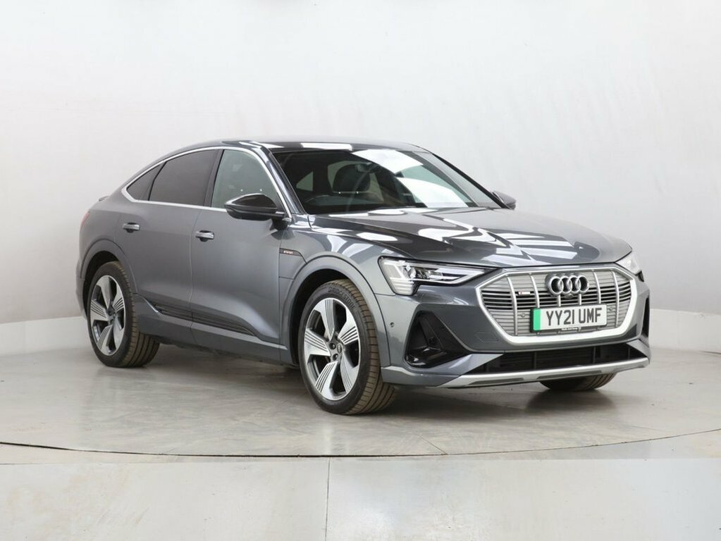 Audi E-tron Sportback Quattro S Line YY21UMF Grey #2