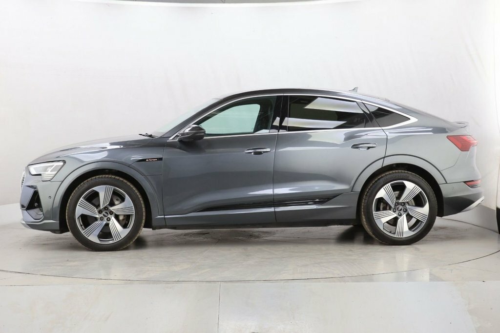 Audi E-tron Sportback Quattro S Line YY21UMF Grey #5
