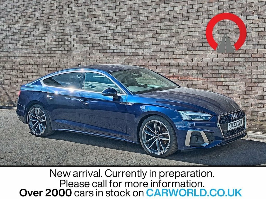 Audi A5 2L S Line Blue