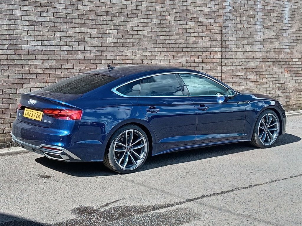 Audi A5 2L S Line CK23XZH Blue #4