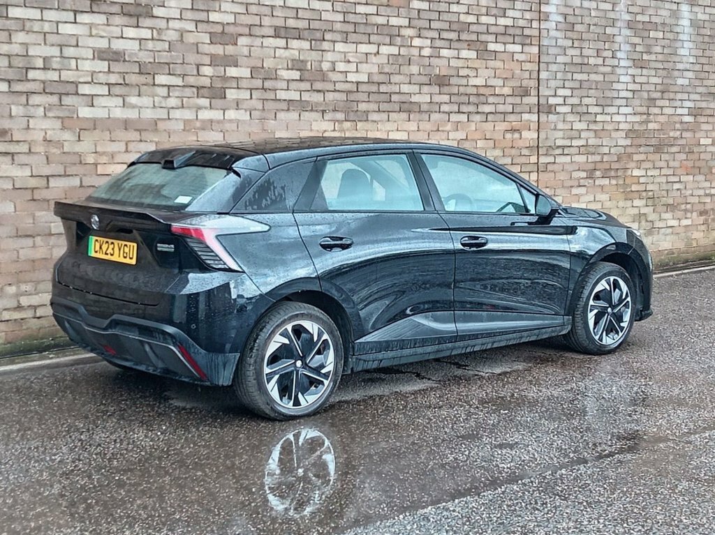 MG MG4 Hatchback CK23YGU Black #3