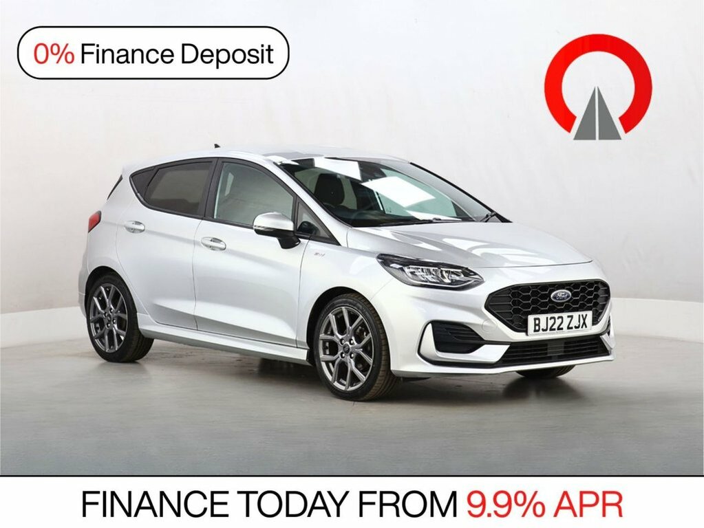 Ford Fiesta 1L St-line Silver