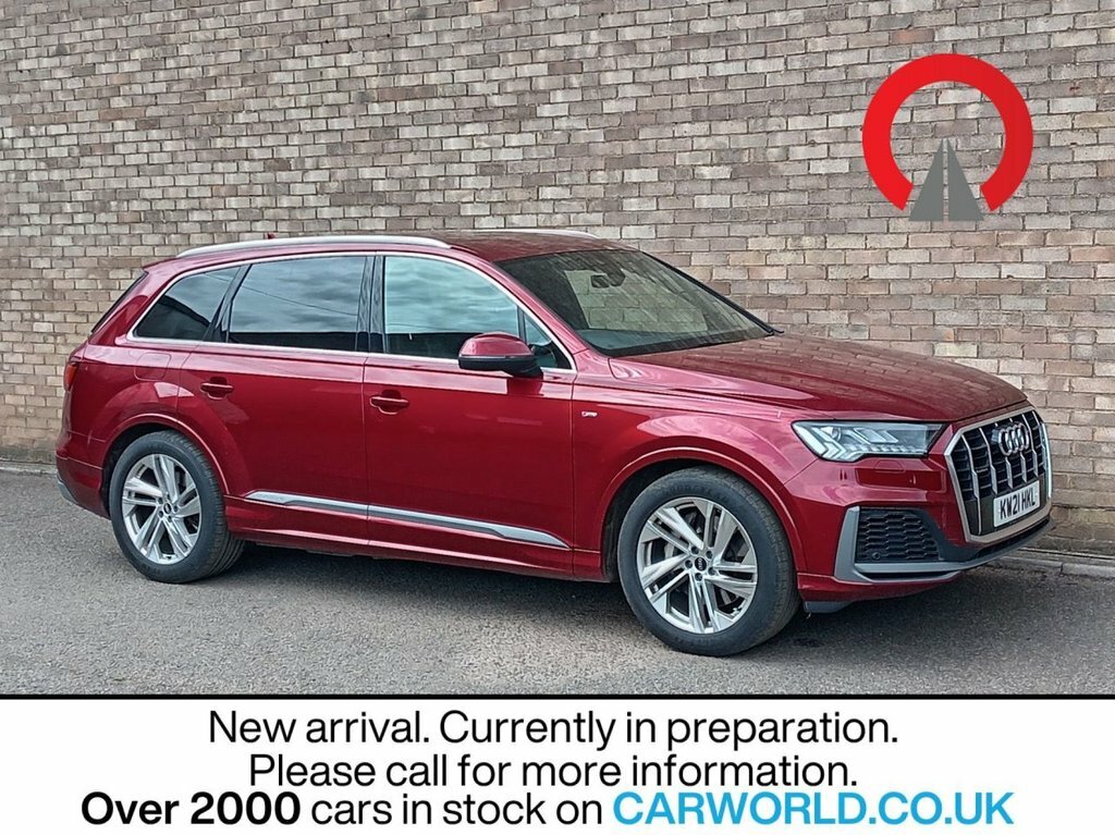 Audi Q7 3L S Line Red