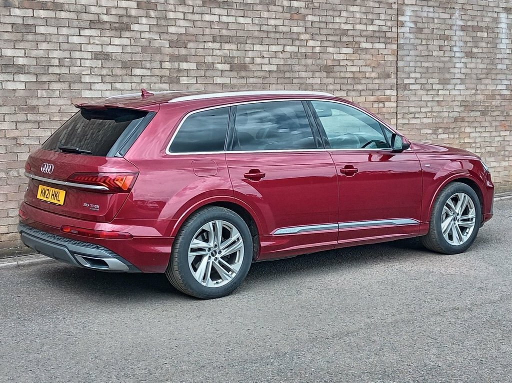Audi Q7 3L S Line KW21HKL Red #4