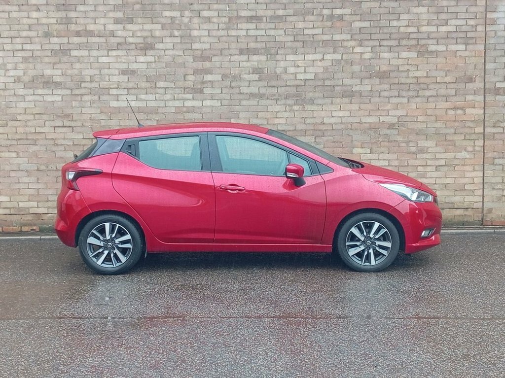 Nissan Micra Hatchback DG19GWV Red #2