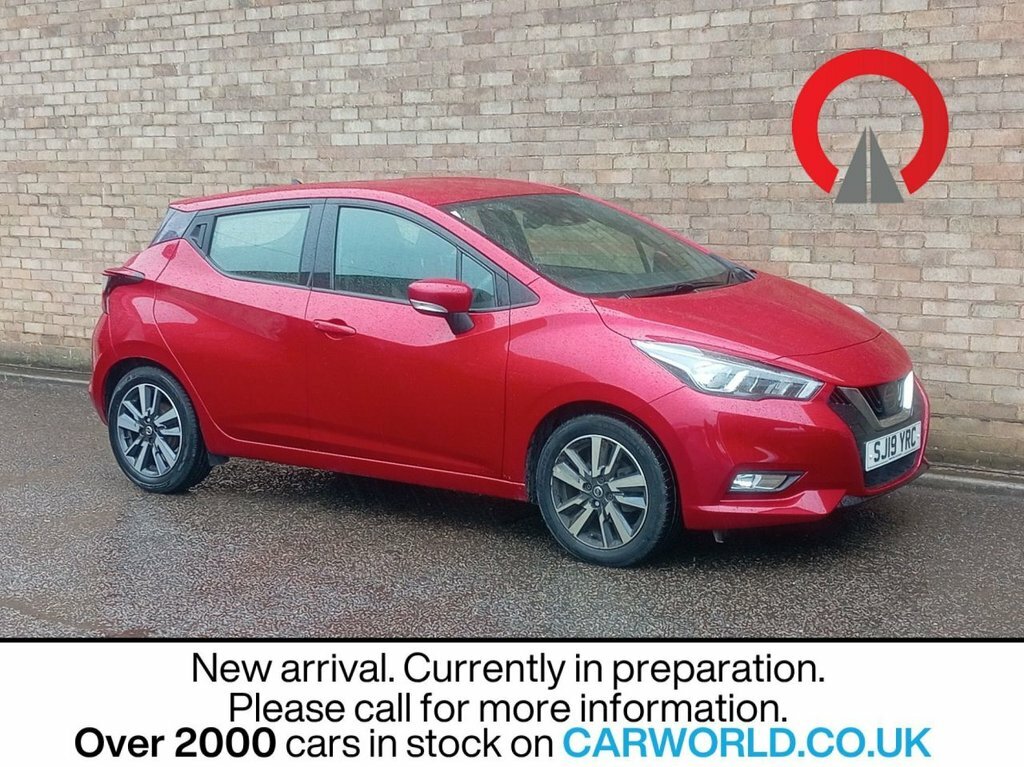 Nissan Micra 1L Acenta Red