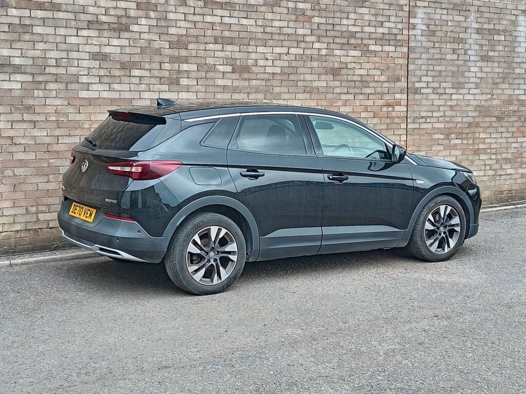 Vauxhall Grandland X 1.2L Sri Nav DE70VCM Black #4