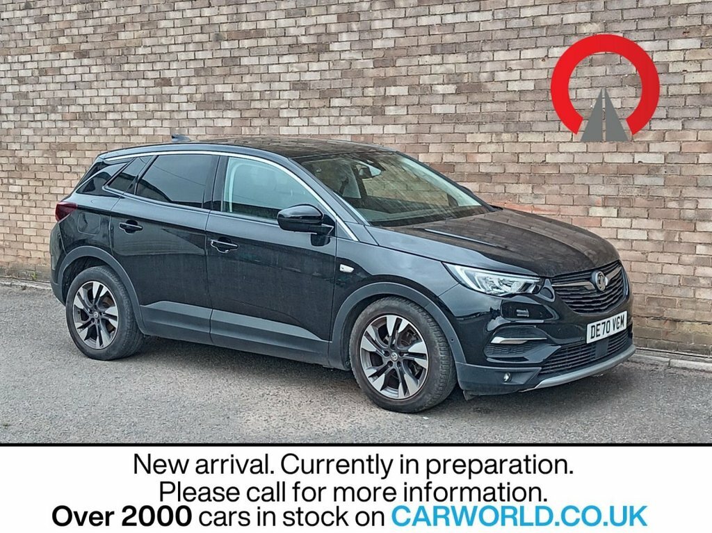 Vauxhall Grandland X 1.2L Sri Nav DE70VCM Black
