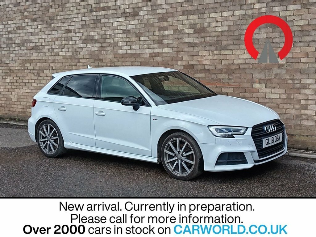 Audi A3 1L Black Edition GL18OSV White