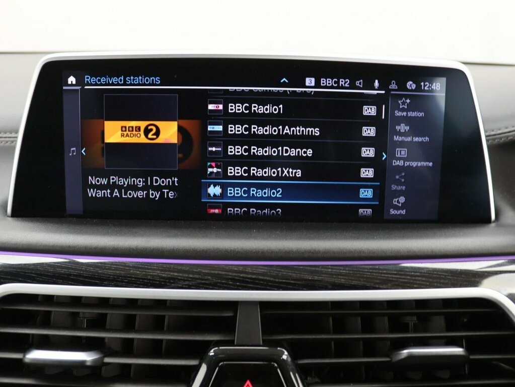 BMW 7 Series Saloon Black #12