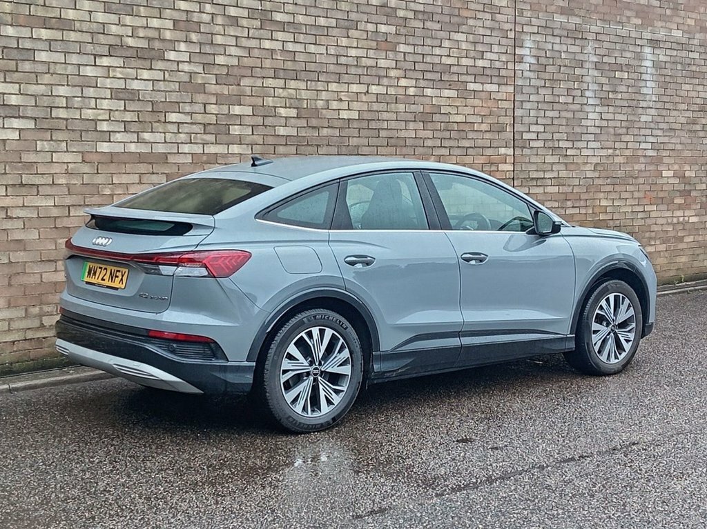 Audi Q4 E Tron Suv Grey #3