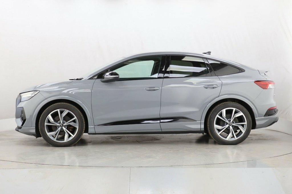 Audi Q4 E Tron Suv Grey #4