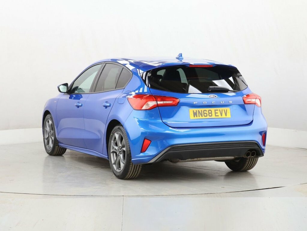 Ford Focus 1L St-line WN68EVV Blue #5