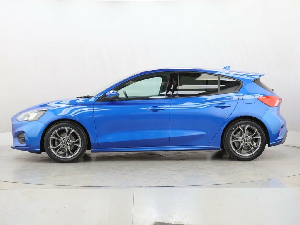 Ford Focus 1L St-line WN68EVV Blue #4