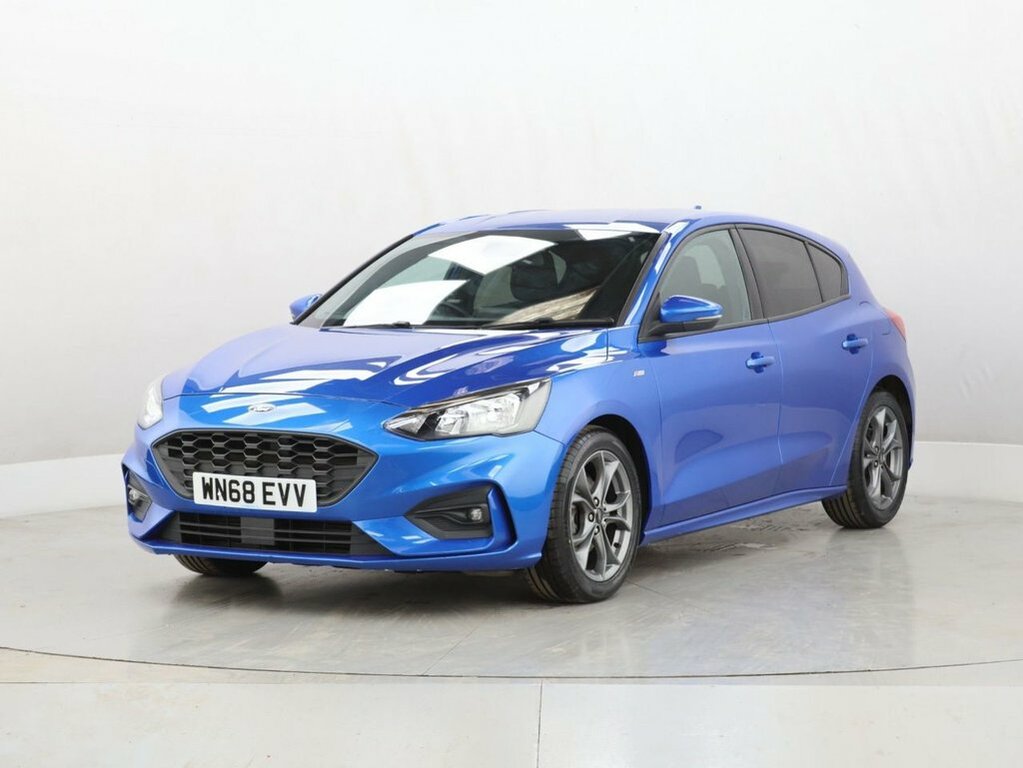 Ford Focus 1L St-line WN68EVV Blue #3