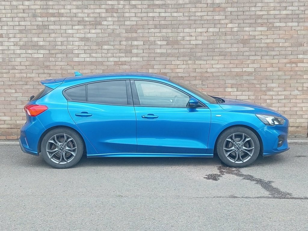 Ford Focus 1L St-line WN68EVV Blue #2