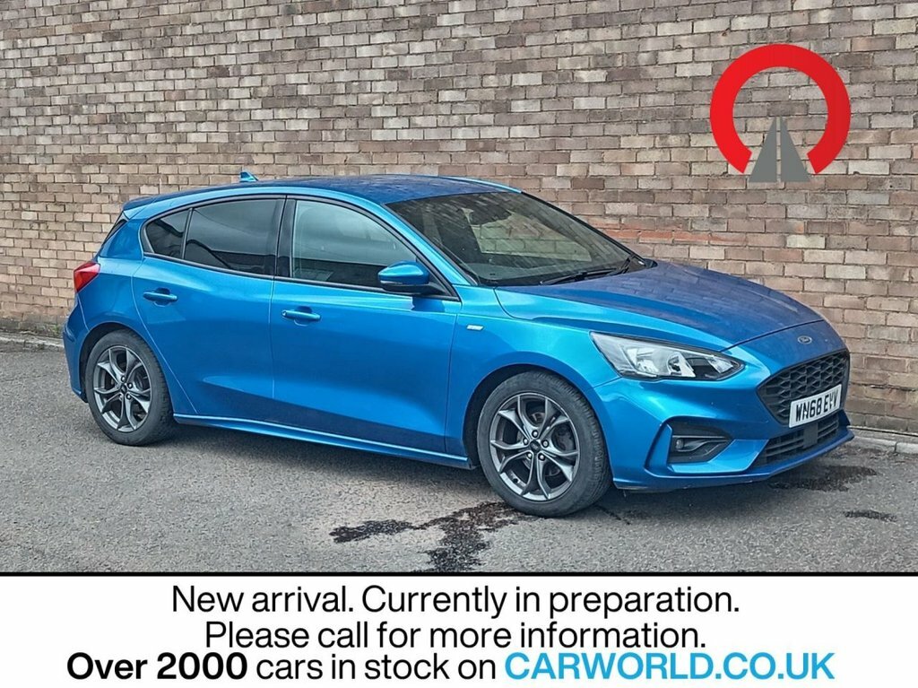Ford Focus 1L St-line WN68EVV Blue