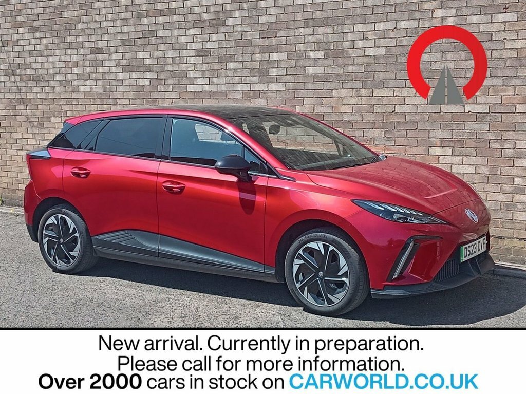 MG MG4 Hatchback Red