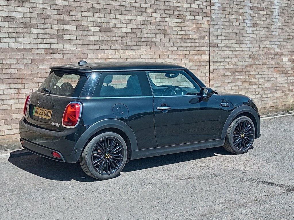 Mini Electric Hatchback Black #4
