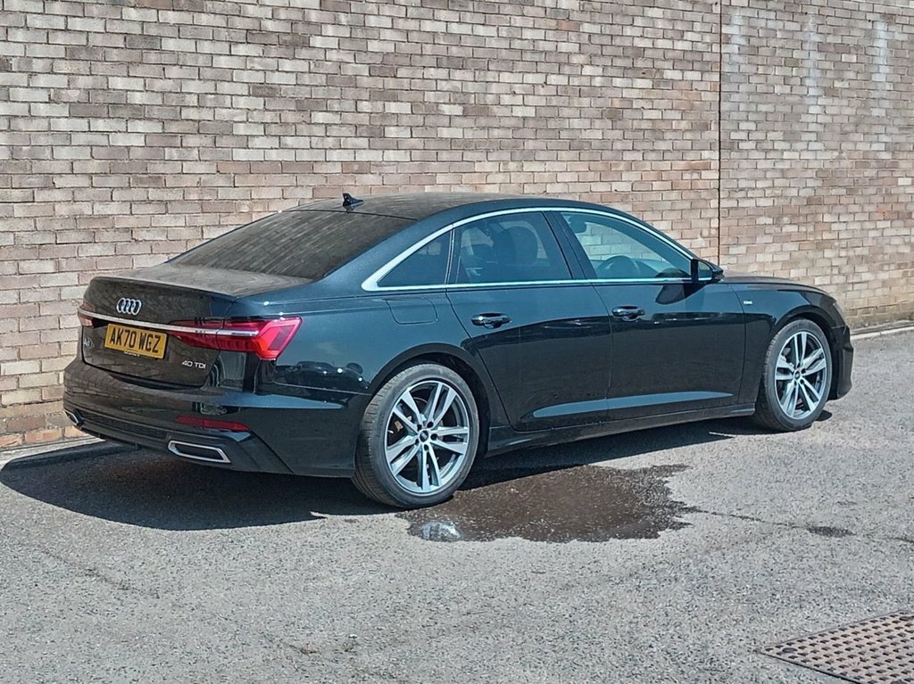 Audi A6 Saloon 2L S Line AK70WCZ Black #3