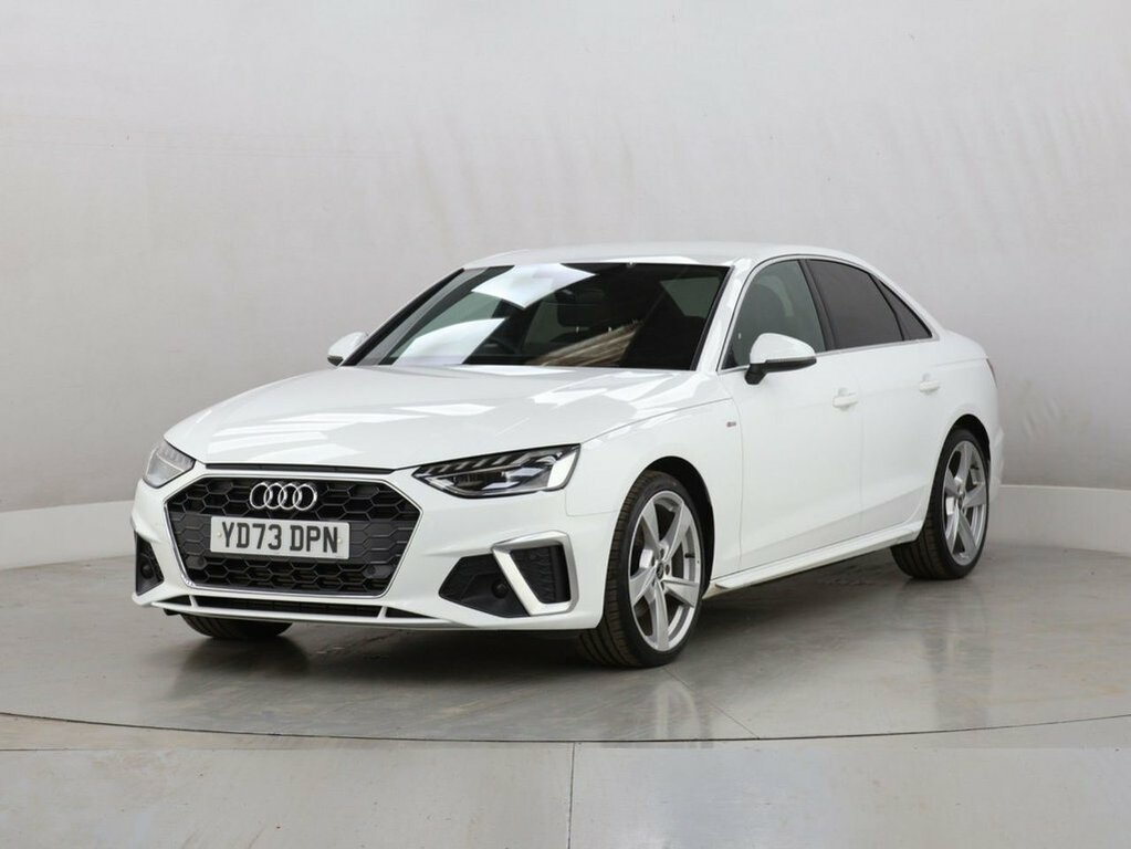 Audi A4 2L S Line White #3