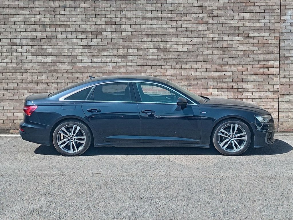 Audi A6 Saloon 2L S Line BV22RPZ Blue #3