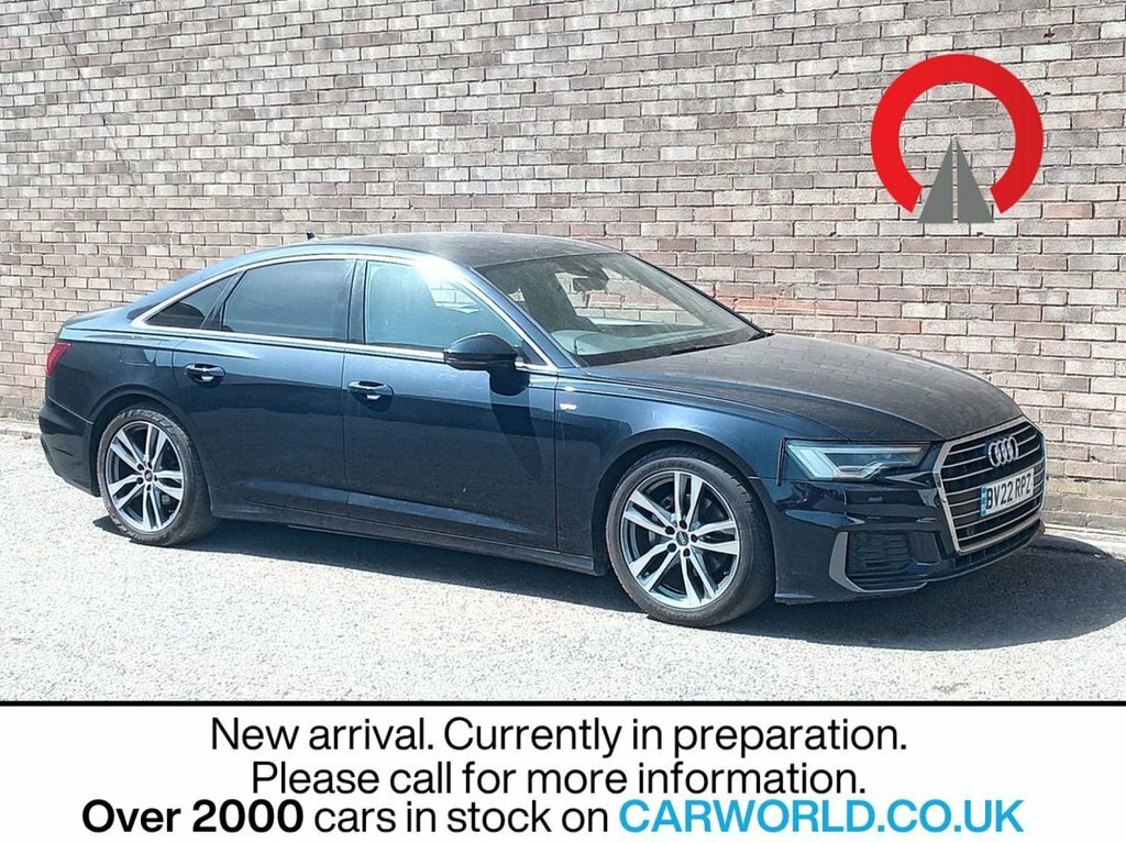 Audi A6 Saloon 2L S Line Blue