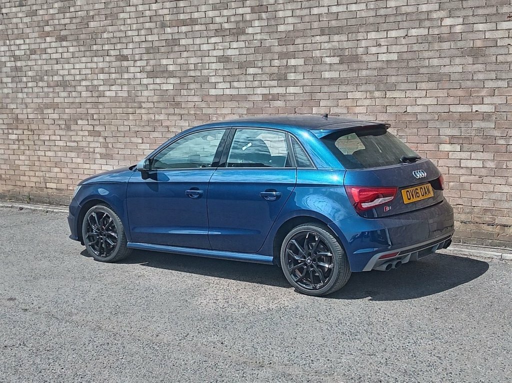 Audi S1 Hatchback Blue #3