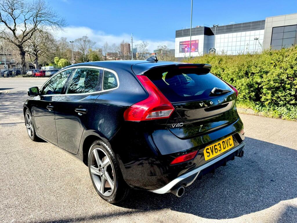 Volvo V40 Hatchback 2.0 D3 R-design Lux Euro 5 Ss 20 SV63DVC Black #5