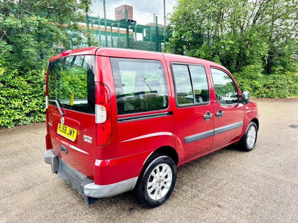 Fiat Doblo Estate 1.4 Dynamic 200858 Red #4