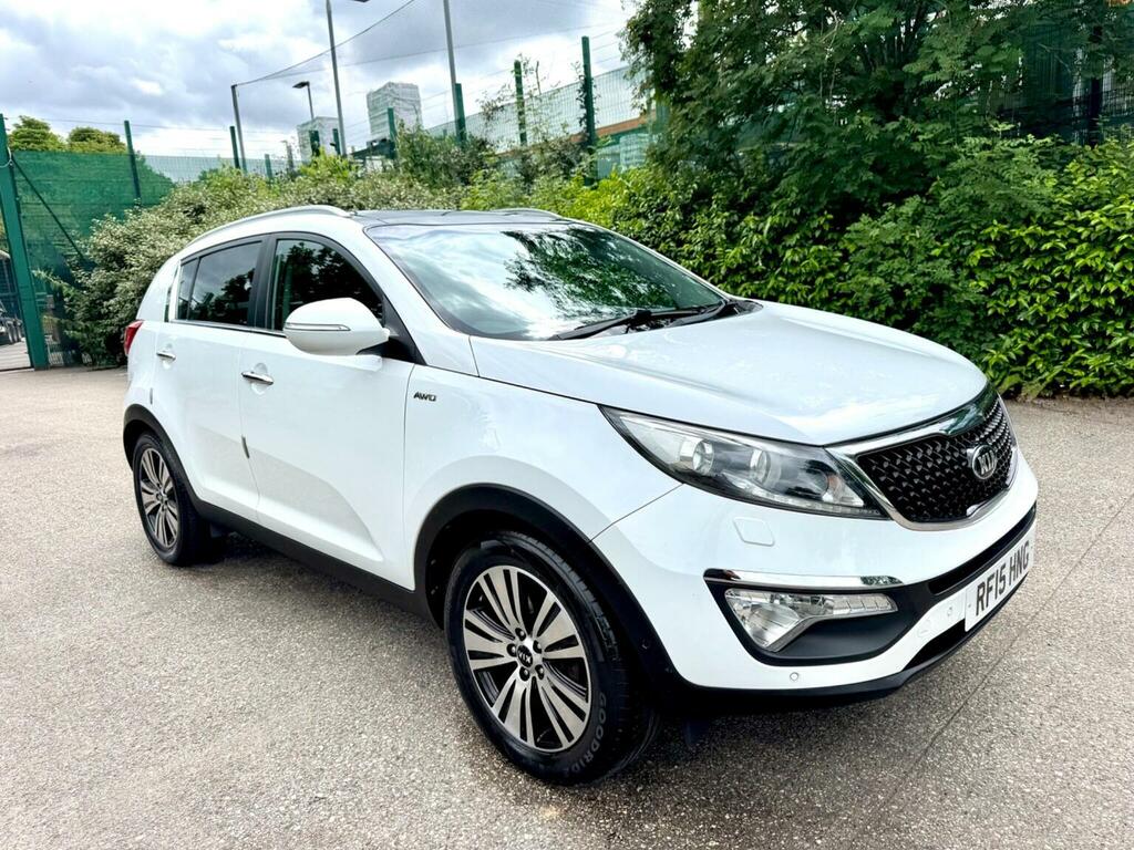 Kia Sportage 2.0 Crdi Kx-4 Awd Euro 5 White