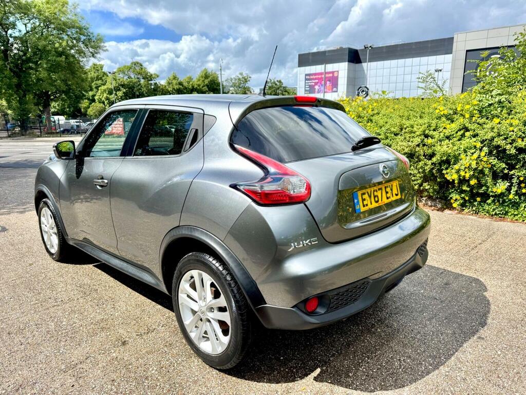 Nissan Juke Suv 1.6 Acenta Xtron Euro 6 201767 EY67EYJ Grey #5